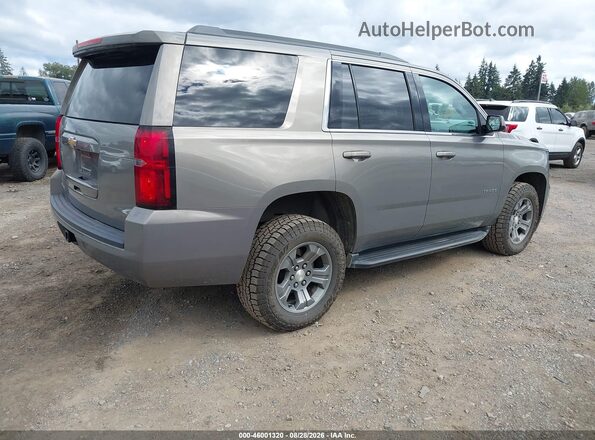 1GNSKAEC8JR336978 2018 CHEVROLET TAHOE Pewter Trasero derecho
