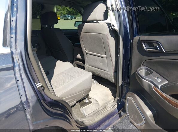 1GNSKAEC9JR338593 2018 CHEVROLET TAHOE Синий Вид наклейки с VIN-кодом