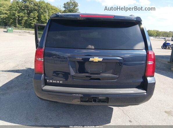 1GNSKAEC9JR338593 2018 CHEVROLET TAHOE Синий 