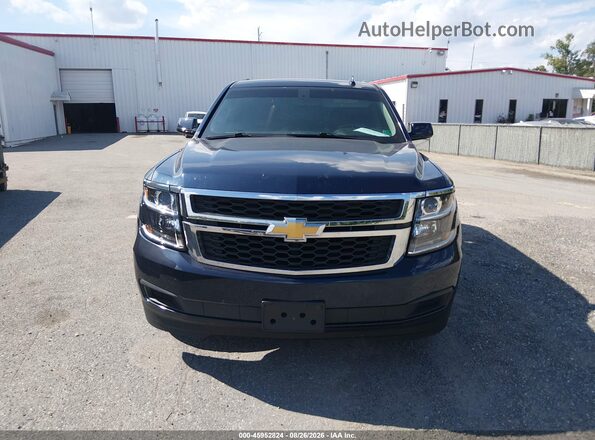 1GNSKAEC9JR338593 2018 CHEVROLET TAHOE Синий 