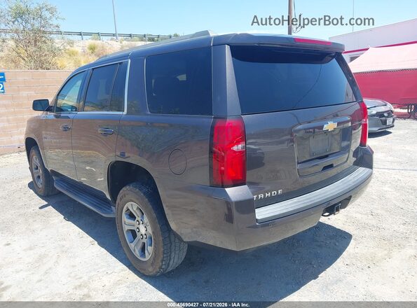 1GNSKAKC1JR324367 2018 CHEVROLET TAHOE Black Rear left