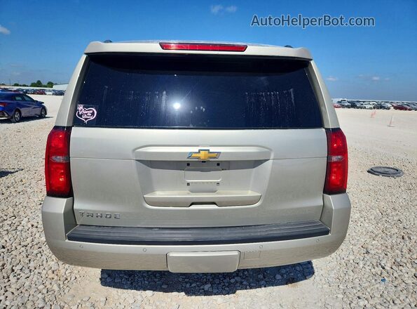1GNSKBKC3HR341980 2017 CHEVROLET TAHOE Beige Vista trasera