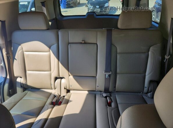 1GNSKBKC5JR364909 2018 CHEVROLET TAHOE Charcoal Rear seats view