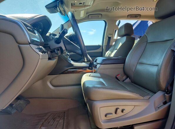 1GNSKBKC5JR364909 2018 CHEVROLET TAHOE Charcoal Front interior view