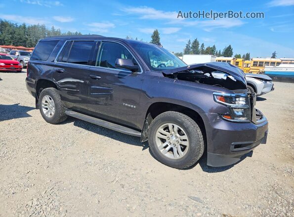 1GNSKBKC5JR364909 2018 CHEVROLET TAHOE Charcoal Front right