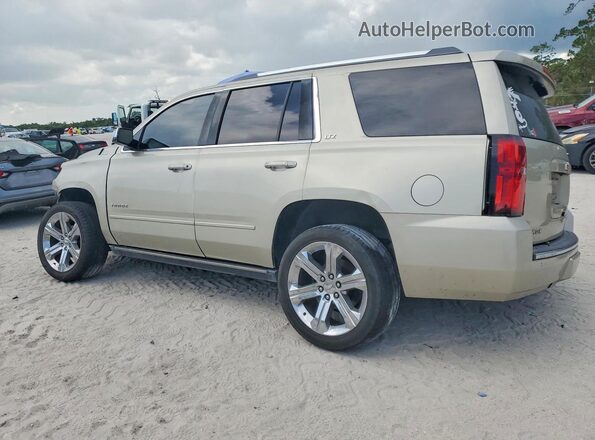 1GNSKCKC1GR344462 2016 CHEVROLET TAHOE Beige Հետևի ձախ