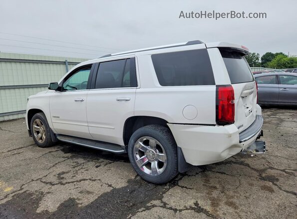 1GNSKCKC3HR213826 2017 CHEVROLET TAHOE Белый Задняя левая четверть