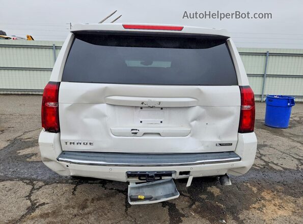 1GNSKCKC3HR213826 2017 CHEVROLET TAHOE Белый Вид сзади