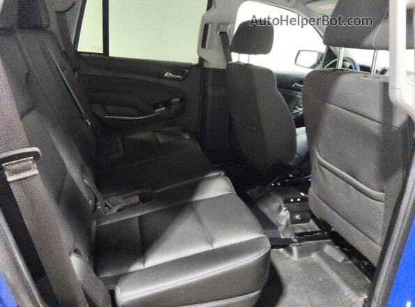 1GNSKDEC7KR398911 2019 CHEVROLET TAHOE Синий Вид задней части салона