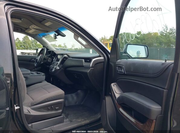 1GNSKDEC8KR341133 2019 CHEVROLET TAHOE Black Widok wnętrza z przodu