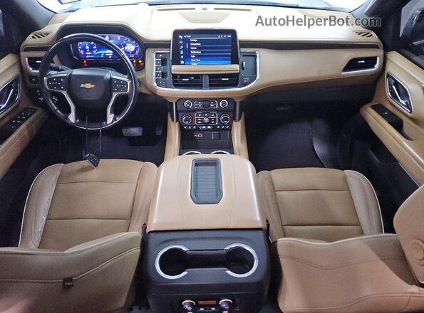 1GNSKFKL2PR329468 2023 CHEVROLET SUBURBAN Black Вид панелі приладів