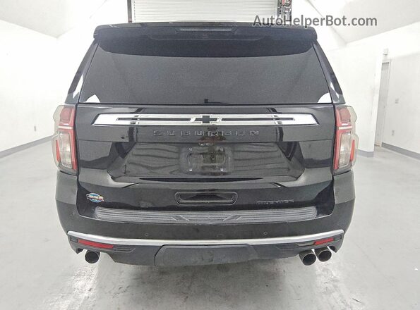 1GNSKFKL2PR329468 2023 CHEVROLET SUBURBAN Black Вид ззаду