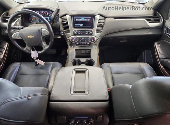 1GNSKHKC9LR206059 2020 CHEVROLET SUBURBAN Maroon Dashboard view