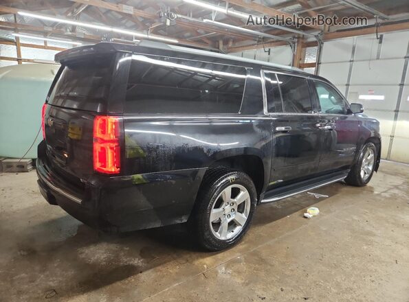 1GNSKJKC2HR146205 2017 CHEVROLET SUBURBAN Black Tył prawy