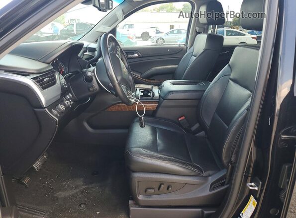 1GNSKJKC3GR232105 2016 CHEVROLET SUBURBAN Black Widok wnętrza z przodu