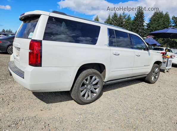 1GNSKJKC7GR266421 2016 CHEVROLET SUBURBAN White Trasero derecho