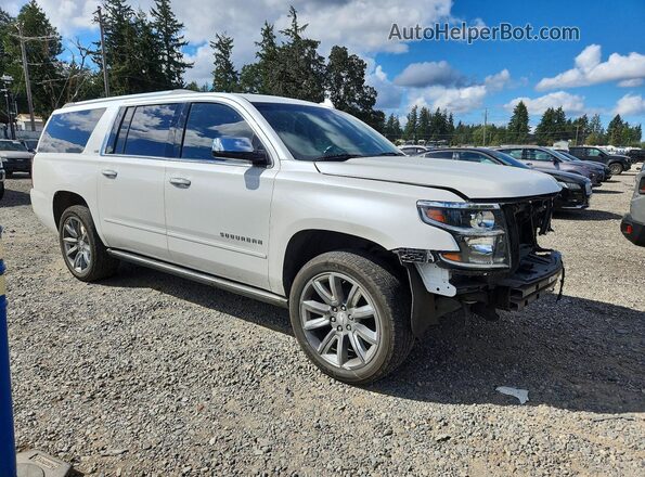 1GNSKJKC7GR266421 2016 CHEVROLET SUBURBAN White Delantero derecho