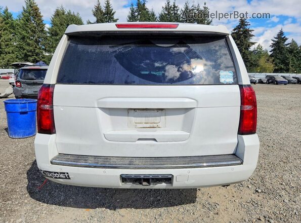 1GNSKJKC7GR266421 2016 CHEVROLET SUBURBAN White Vista trasera