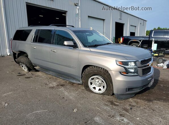 1GNSKKEC4JR322596 2018 CHEVROLET SUBURBAN Silver Delantero derecho