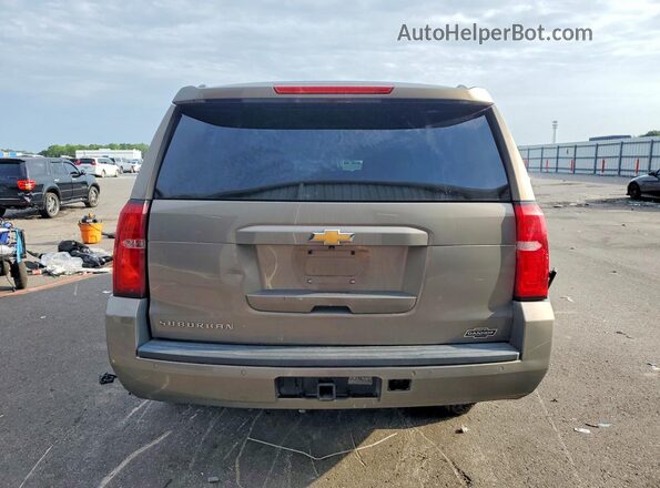 1GNSKKEC4JR322596 2018 CHEVROLET SUBURBAN Silver Vista trasera