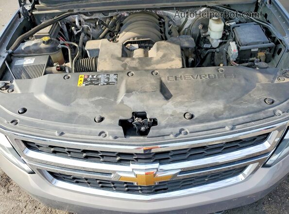 1GNSKKEC4JR322596 2018 CHEVROLET SUBURBAN Silver Vista interior trasera