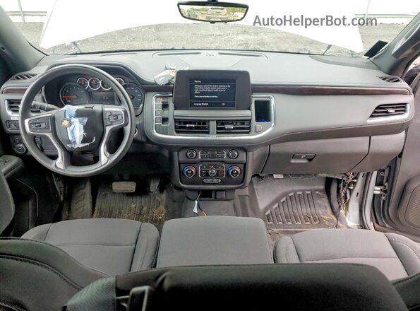 1GNSKLED1RR342153 2024 CHEVROLET TAHOE Silver Առջևի վահանակի տեսք