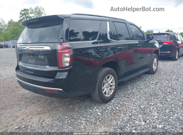1GNSKLED4PR147659 2023 CHEVROLET TAHOE Black უკანა მარჯვენა