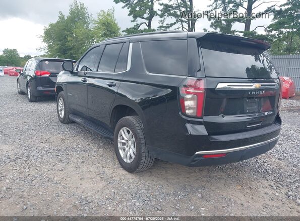 1GNSKLED4PR147659 2023 CHEVROLET TAHOE Black უკანა მარცხენა