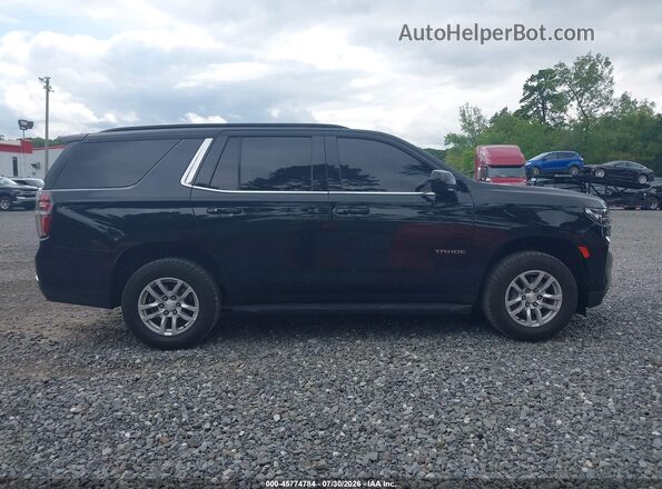 1GNSKLED4PR147659 2023 CHEVROLET TAHOE Black უკანა სალონის ხედი