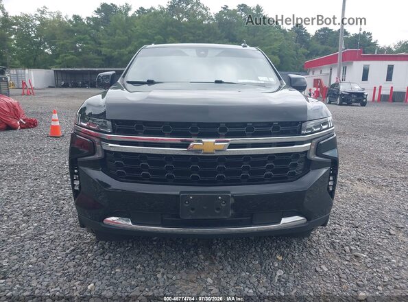 1GNSKLED4PR147659 2023 CHEVROLET TAHOE Black ხელსაწყოთა პანელის ხედი