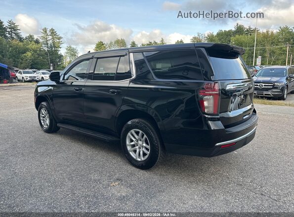 1GNSKLED9MR319860 2021 CHEVROLET TAHOE Black Հետևի ձախ