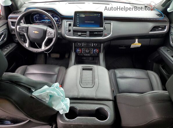 1GNSKNKD2PR155095 2023 CHEVROLET TAHOE Red წინა პანელის ხედი