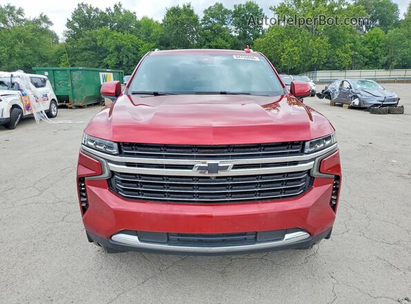 1GNSKNKD2PR155095 2023 CHEVROLET TAHOE Red წინა ხედი