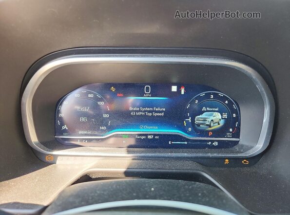 1GNSKSKD0PR226809 2023 CHEVROLET TAHOE White Instrument cluster view