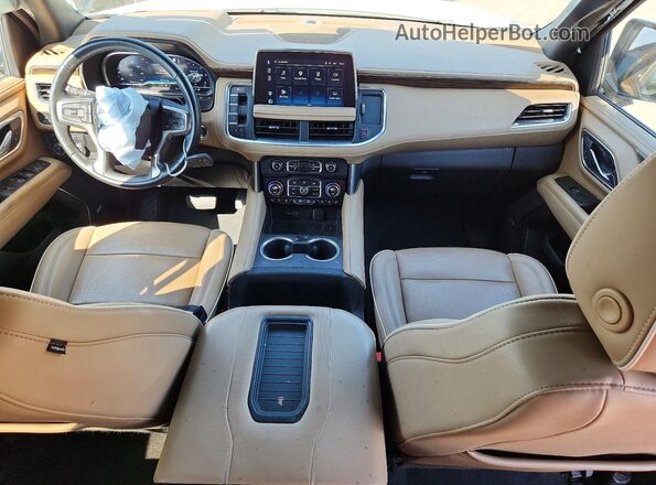 1GNSKSKD0PR226809 2023 CHEVROLET TAHOE White Dashboard view