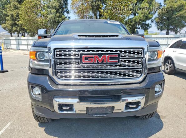 1GT12SEY7KF168548 2019 GMC SIERRA Black Widok z przodu