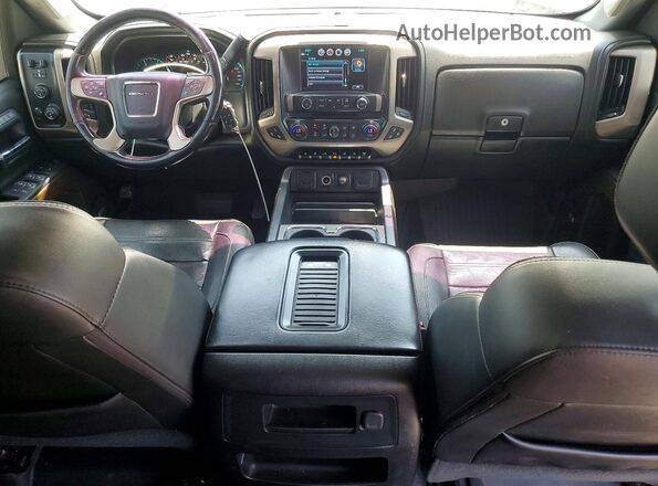 1GT12SEY7KF168548 2019 GMC SIERRA Black Widok deski rozdzielczej