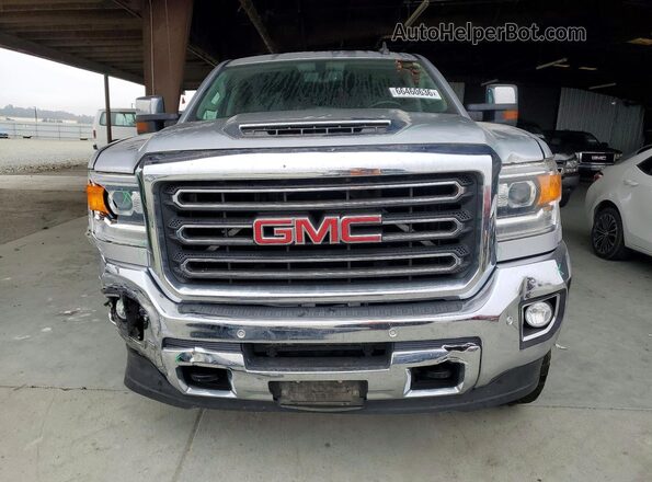 1GT12TEY2JF160197 2018 GMC SIERRA Silver წინა ხედი
