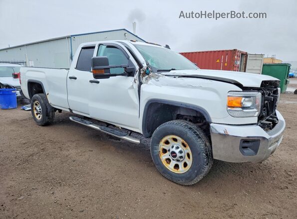 1GT22REGXJZ120155 2018 GMC SIERRA White Przód prawy