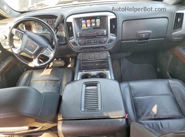 1GT22TEG6JZ219701 2018 GMC SIERRA Black Вид панелі приладів