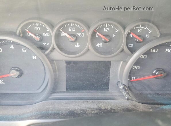 1GT49LE72NF214958 2022 GMC SIERRA Белый Вид щитка приборов
