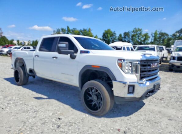 1GT49LE79MF211151 2021 GMC SIERRA White Передня права чверть