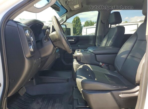 1GT49LE79MF211151 2021 GMC SIERRA White Вид салону спереду