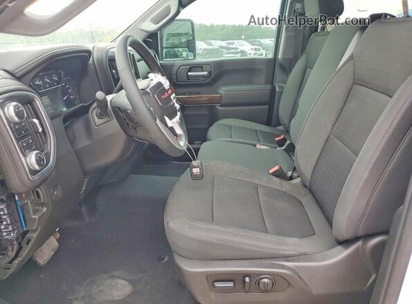 1GT49ME79PF253801 2023 GMC SIERRA White წინა სალონის ხედი