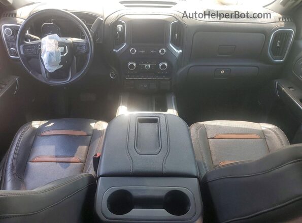 1GT49NEY6MF193261 2021 GMC SIERRA White Առջևի վահանակի տեսք