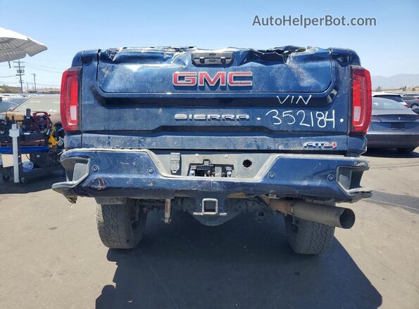 1GT49PEY3NF352184 2022 GMC SIERRA Blue Vista trasera