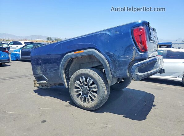 1GT49PEY3NF352184 2022 GMC SIERRA Blue Trasero izquierdo