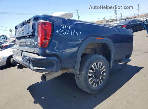 1GT49PEY3NF352184 2022 GMC SIERRA Blue Trasero derecho
