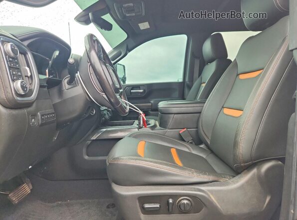 1GT49PEY7LF237889 2020 GMC SIERRA White Widok wnętrza z przodu