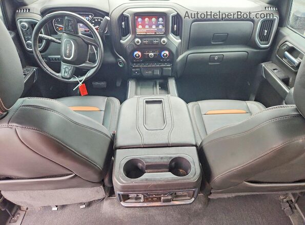 1GT49PEY7LF237889 2020 GMC SIERRA White Widok deski rozdzielczej